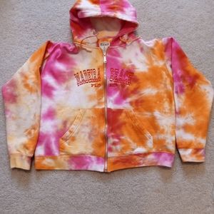 Tie dye hoodie size large.